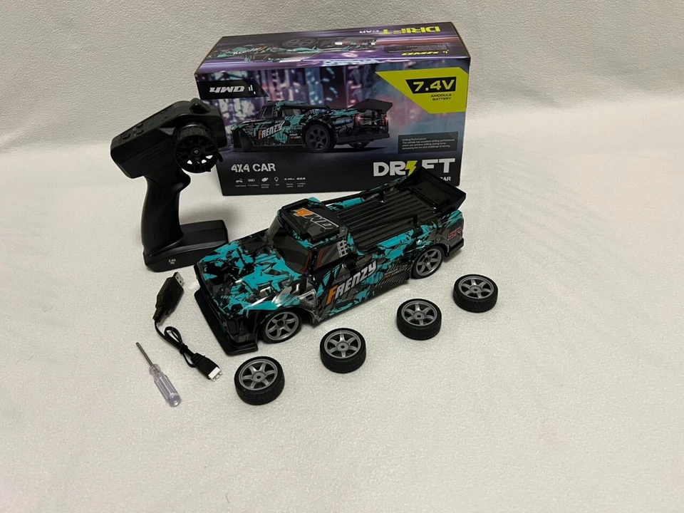 Rc Drift Car 1:16 4Wd Drifting Wheels Anti-Collision Off-Road Racing Rc Cars - Image 3 of 4