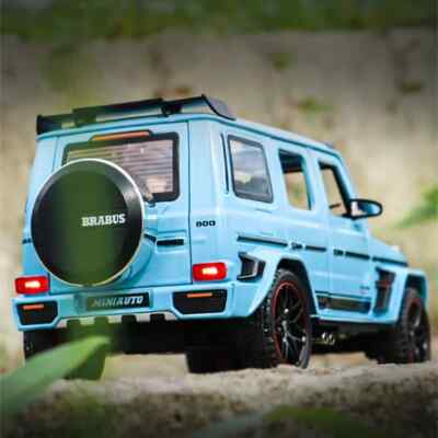 1:24 Mercedes Benz BRABUS G800 Diecast Alloy Model car Sound Light