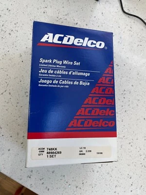 748KK ACDelco Spark Plug Wires Set GM  Chevy  2003-9   8.1 L  496 Cu Inch - Bild 1 von 3