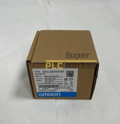 New in box Omron E5CC-QX2ASM-800 Multi-Range 100-240V AC Temperature Controller