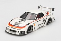 Truescale Miniatures TSMV0020 1:43 Mazda RX-7 Lb-Super Silhouette #41 Weiß
