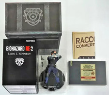 Resident Evil RE:2 Leon S Kennedy Figure Biohazard Collector Edition Capcom set