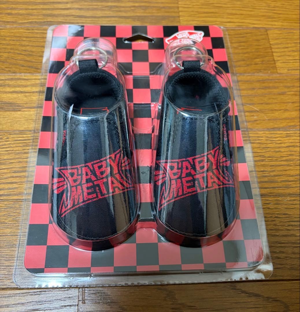 Vans x BABYMETAL Key Chain Collaboration Black Red Japan New