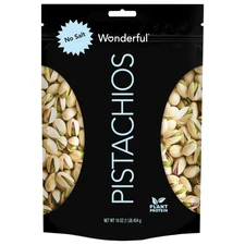 In Shell, Roasted with No Salt Nuts, 16 Ounce Resealable Bag, Protein Snacks,...