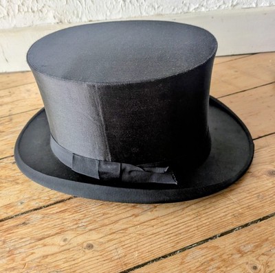 Antiker Klappzylinder  Esko    Chapeau Claque   funktionsfähig   schwarz
