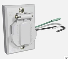 Solus 120V Grounded Outdoor Convenience Outlet Lamp Posts & Poles, SCO-338 WET L