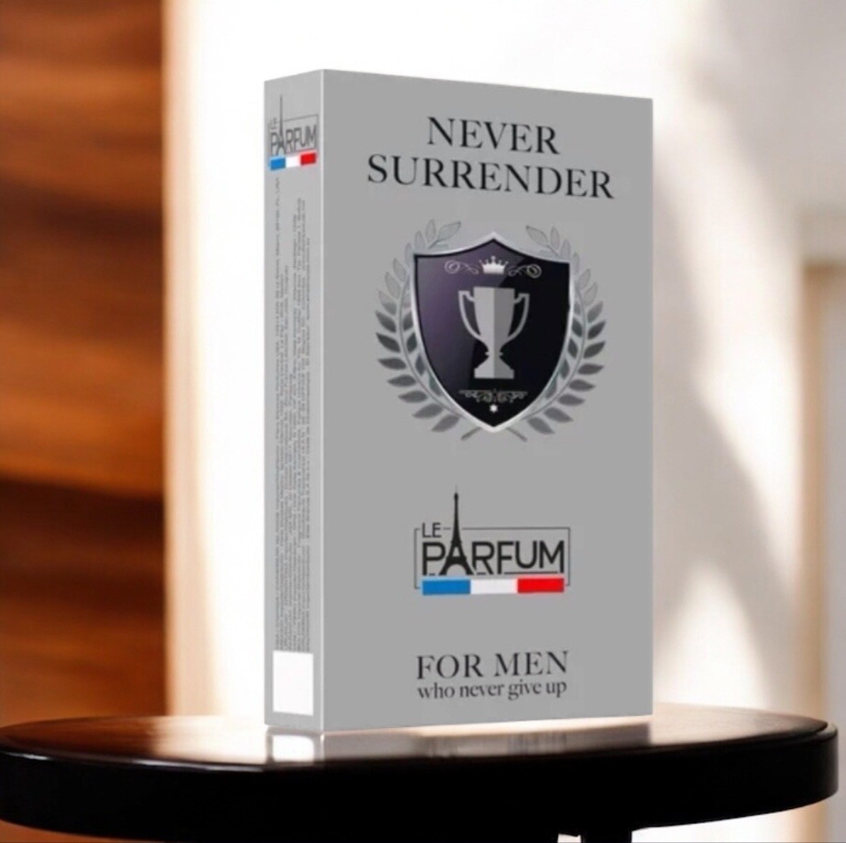 Eau de Grasse Never Surrender 75 ml homme parfum résilient contre les odeurs