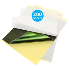 Tattoo Transfer Paper 200 Sheets A4 4-Layer Thermal Stencil Tracing Kit Supplies