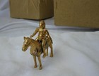12 Native American Indian on Horse Figures Original Box Iconic Image Rare Metal — photo 6