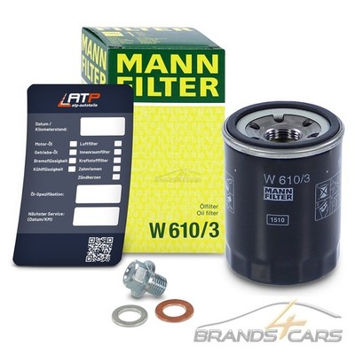 MANN ÖLFILTER+ÖLABLASS-SCHRAUBE FÜR MITSUBISHI ASX CARISMA DA 1.6 1.8 2.2