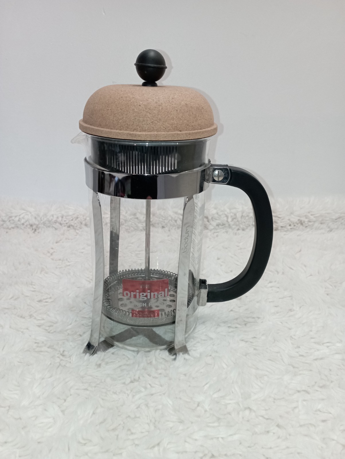 Cafetière à piston Bodum édition liège pour un brunch convivial
