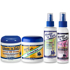 Mane ‘n Tail Hair Treatment Herbal Gro Carrot Oil Creme Spray Therapy