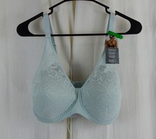 Bali Women's Breathe Modal Bra Wireless Convertible Mint Green Size Large