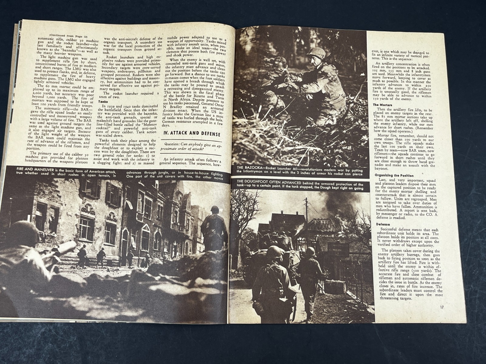 Post WW2 1947 US Army Infantry Troop Magazine German Occupation Army Day Week