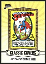 2025 Upper Deck Fleer Brilliants Superman Classic Covers #CC-2 Superman #1
