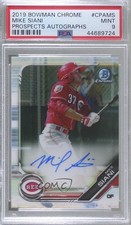 2019 Bowman Chrome Prospects Auto Mike Siani #CPA-MS PSA 9 MINT Auto 8d2
