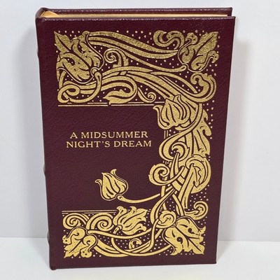 Easton Press A Midsummer Nights Dream Shakespeare Leather 2008 Comedy Illustrate