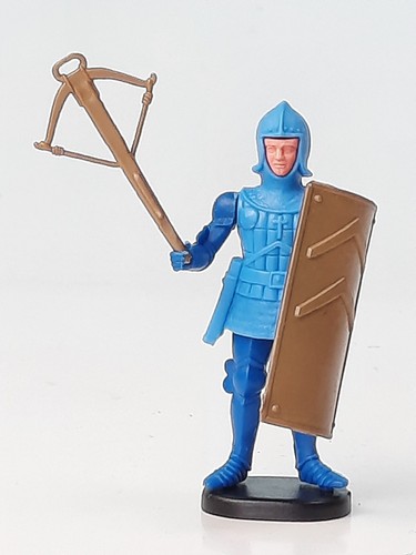 Üei - Ritter mit Armbrüsten blau Zubehör GOLD - D/EU 1987/88 original & gut - Bild 3 von 6