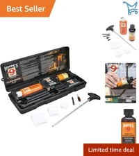 Pistol Cleaning Kit Plastic Storage Box .38/.357 Caliber 9mm Includes Brush