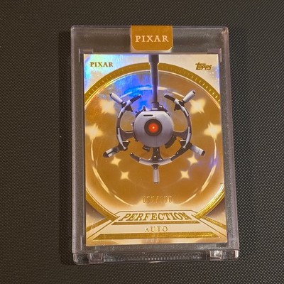 2025 Topps Pixar Gold - AUTO /100 Perfection PP-49 Encased - ''AUTO'' WALL-E