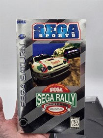 Sega Rally Championship Sega Saturn Complete Tested Authentic CLEAN! CCGHouseBaD