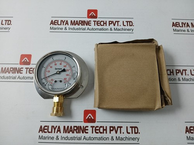 #ad #ad GRAINGER Pressure Gauge 30 INHG 0 160 PSI $136.99