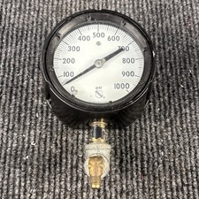 NEW ASHCROFT DURAGAUGE 0-1000 PSI PRESSURE GAUGE 6" DIAMETER