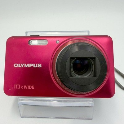 デジタルカメラ OLYMPUS STYLUS VH-520 FULL HD 10x Pink OLYMPUS STYLUS VH-520 Pink Compact Digital Camera Tested Working