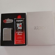 ZIPPO 75th Anniversary Gift Set Silver Box New Used Smoke Free