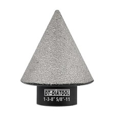 1-3/8" Diamond Chamfer Finger Bit Cone Milling Bits 35mm Core Hole Countersink