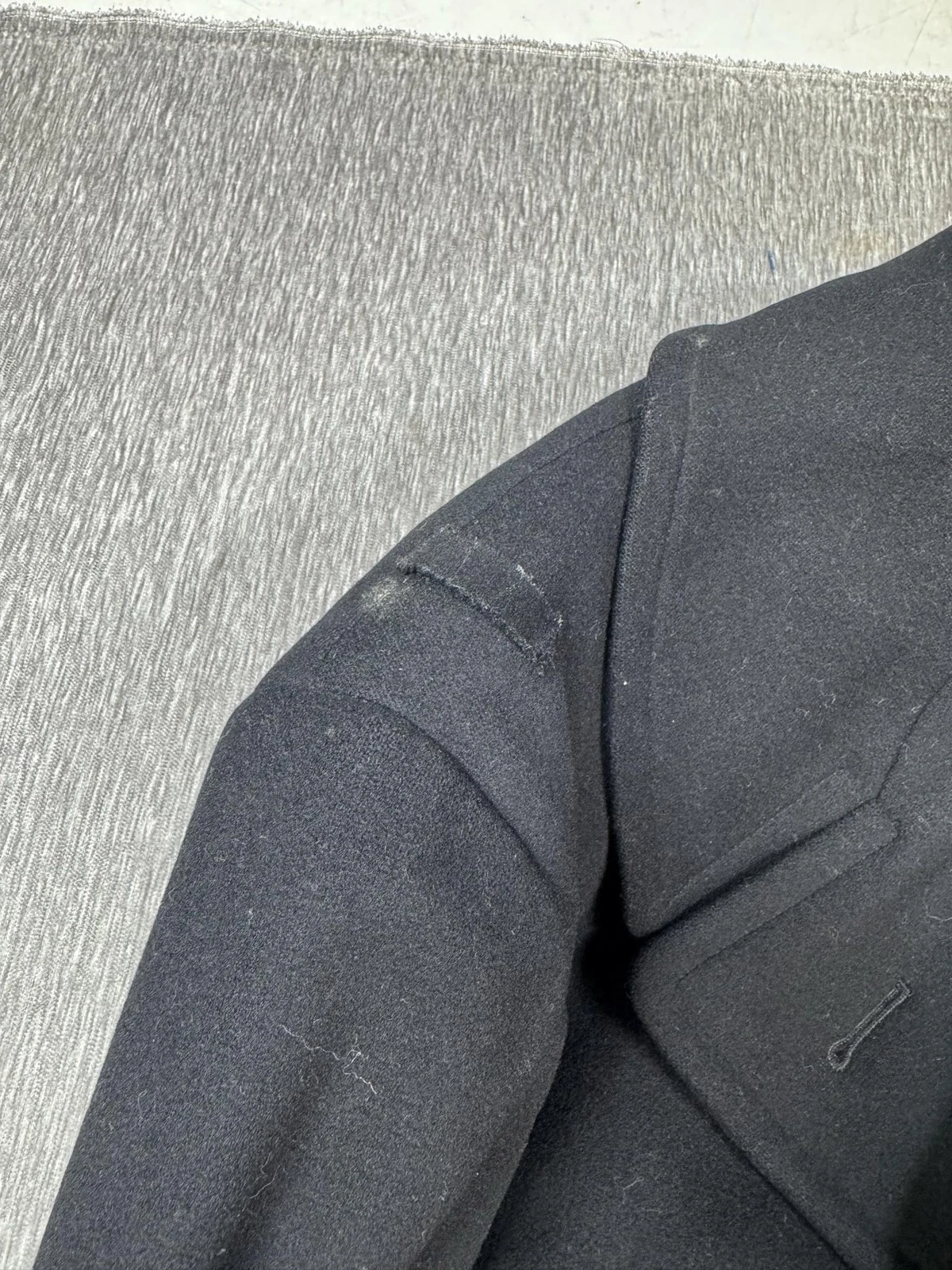 Vintage Jacob Reeds Sons United States Coast Guard Academy Pea Coat Uniform - product detail image 4