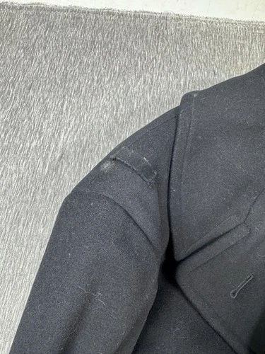 Vintage Jacob Reeds Sons United States Coast Guard Academy Pea Coat Uniform image 4