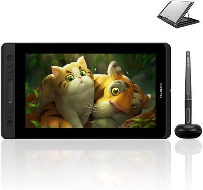HUION Kamvas Pro 13 Grafiktablett mit HD-Display 33,8 cm (13,3 Zoll), Zeichenmon