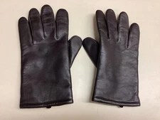 Wilsons Leather Gloves Mens Medium Brown Dress Knit Lined Classic Driving Warm