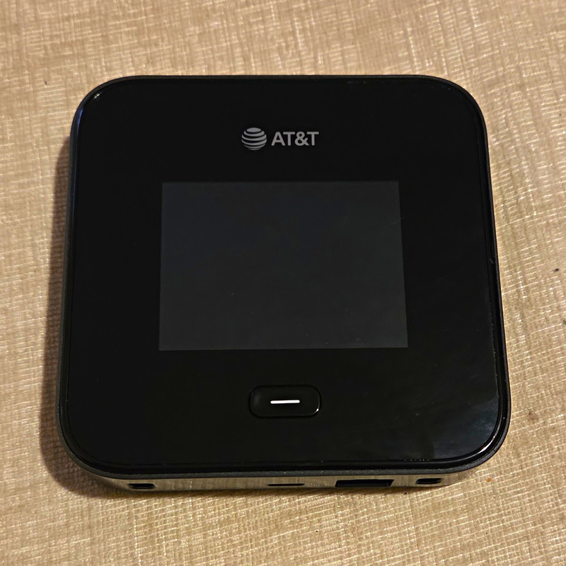 NETGEAR MR7400 AT&T Hotspot Modem, Black, RJ-45 Ethernet, Mimo Antenna , Service