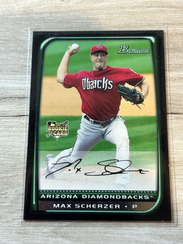 Max Scherzer 2008 Bowman Draft Arizona Diamondbacks RC ROOKIE card # BDP33