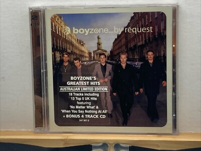 Boyzone by Request Aust Ltd Edition Bonus Disc 2 CD Album VGC