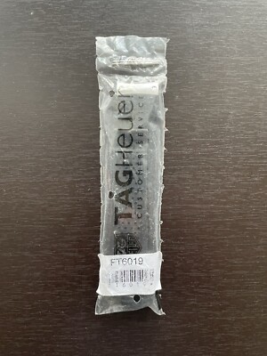 Genuine FT6019 Replacement Rubber/SS Watch Band Tag Heuer Grand Carrera Watch