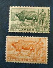 Cameroun - 1946 Local Motives - 10 + 30C - neuf