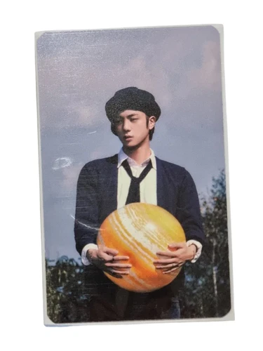 Tarjeta fotográfica oficial Powerstation BTS Jin The Astronaut Lucky Draw