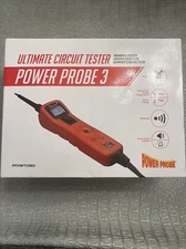 Power Probe III Kit, Digital Voltmeter with Case & Accessories, Red