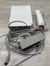 White Nintendo Wii Console + Controller - No Sensor Bar - NOT TESTED