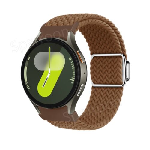Cinturino nylon magnetico Quick Fit per Samsung Galaxy Watch FE 7 4 5 6 Classic - Foto 45 di 106
