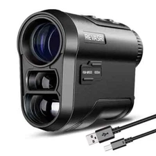 Golf Laser Rangefinders 600M Telescope with Flag-Lock Slope Pin Distance Meters