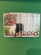 Dauri Lorenzo 2022 1st Bowman Chrome Prospects Rookie RC Astros Lot 10