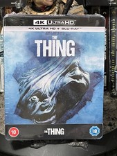 The Thing Steelbook 4K Ultra HD/Blu-Ray Limited Edition Steelbook REGION FREE 