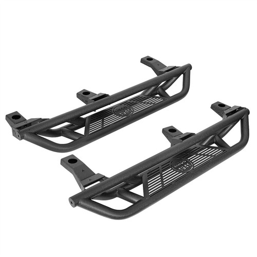 Running Boards Side Step Nerf Bars w/"SINCE 1941" For 1997-2006 Jeep Wrangler TJ