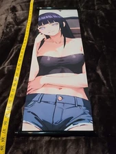 Naruto -Hinata Hyuga Waifu   Scroll Poster -30" x 10"