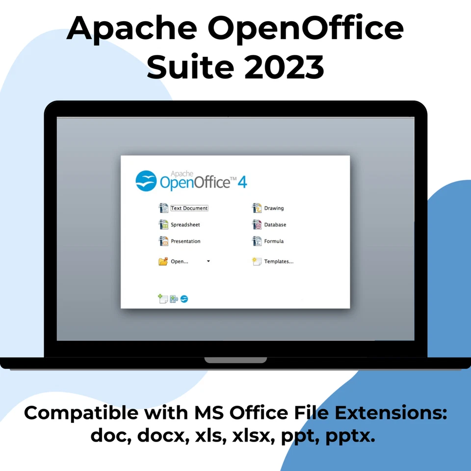 Open Office Home and Student 2023 - Office Software Suite for Windows & MAC - CD - Image 2 of 4