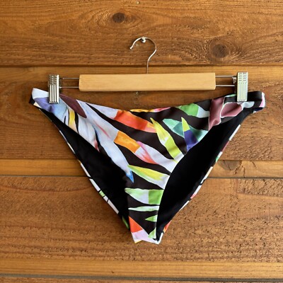 Mara Hoffman Bikini Bottoms Size Small Or Medium Tropical Leaf Floral Swimsuit!